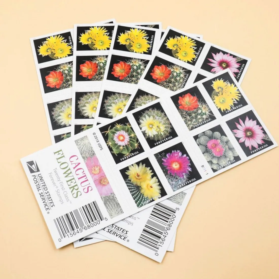 2019 Cactus Flowers Forever Stamps - Forever Stamps