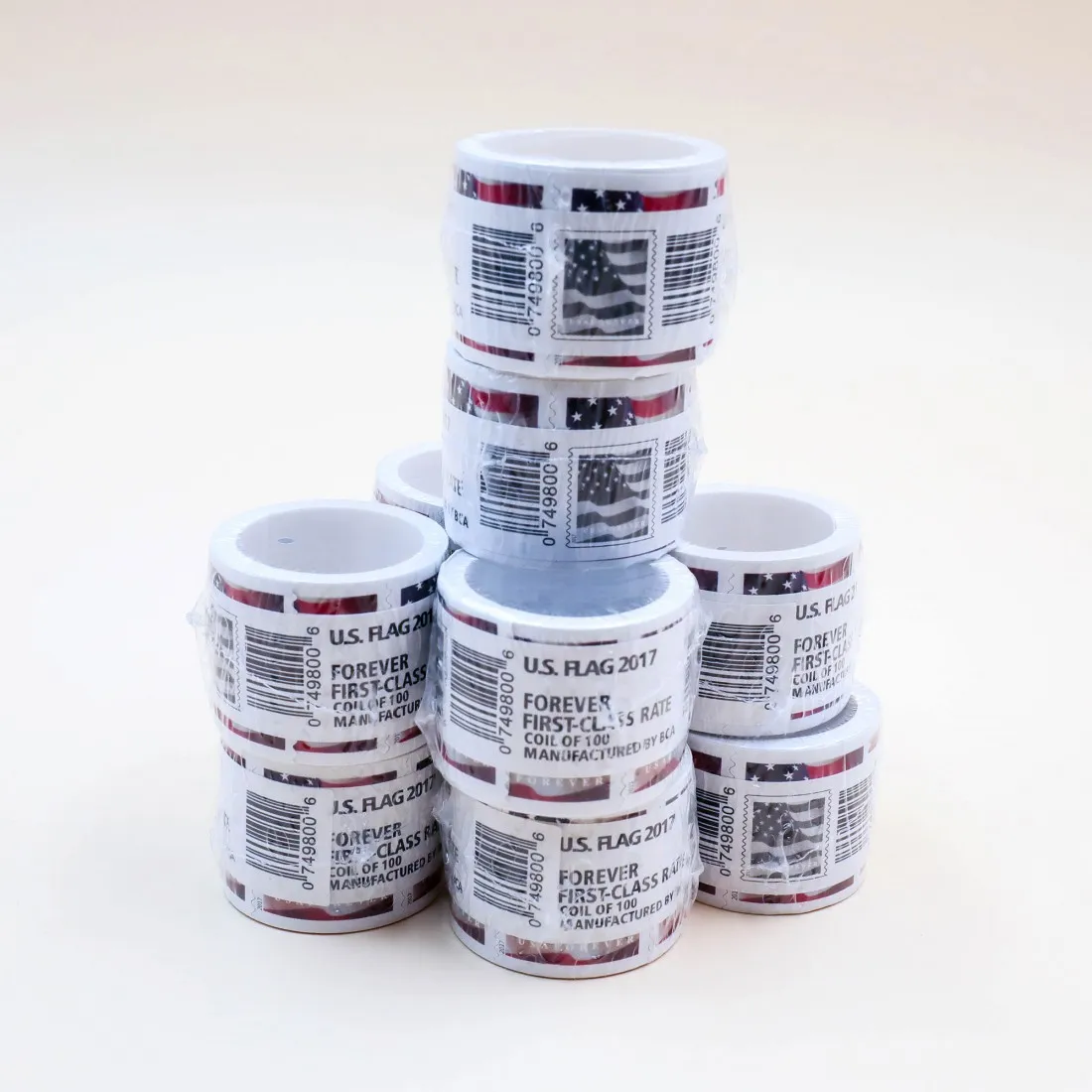 2017 Flag 50 Rolls - Forever Stamps