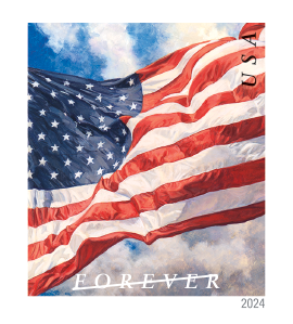 2024 U.S. Flags Stamps books - Forever Stamps