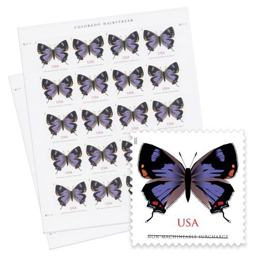 2021 Colorado Hairstreak Forever®Stamps - Forever Stamps