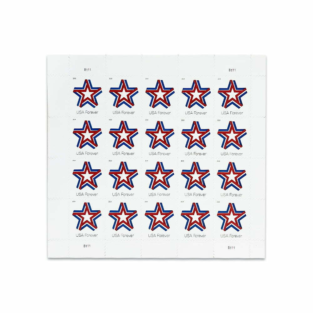 2019 Star Ribbon  stamps - Forever Stamps