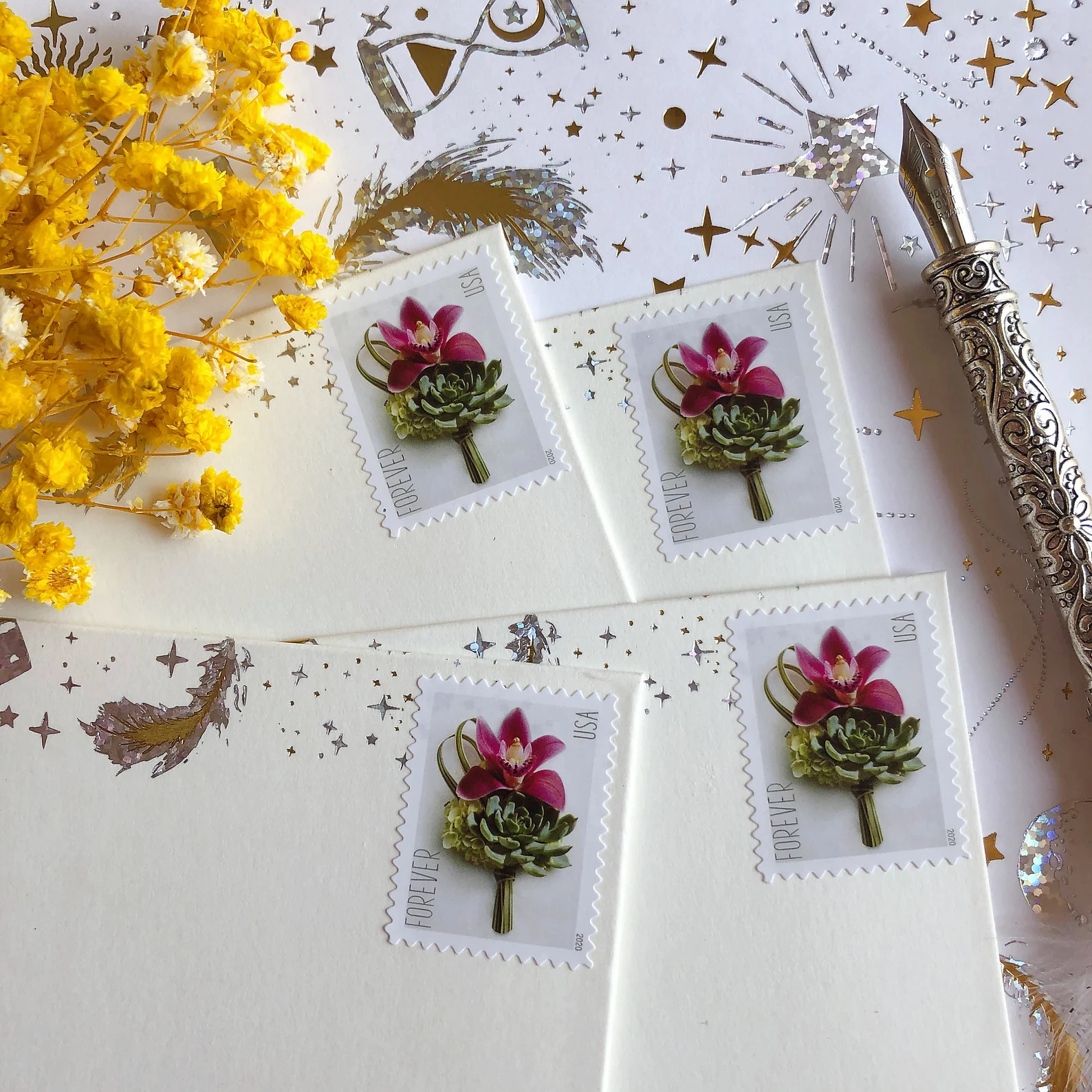 2020 Contemporary Boutonniere Forever®Stamp - Forever Stamps