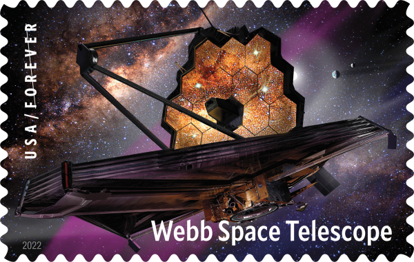 2022 James Webb Space Telescope Stamps - Forever Stamps