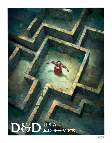 2024 Dungeons & Dragons Stamps - Forever Stamps