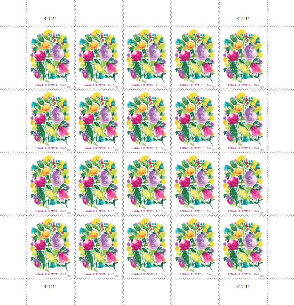 2024 Wedding Blooms Stamps - Forever Stamps