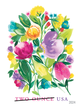 2024 Wedding Blooms Stamps - Forever Stamps